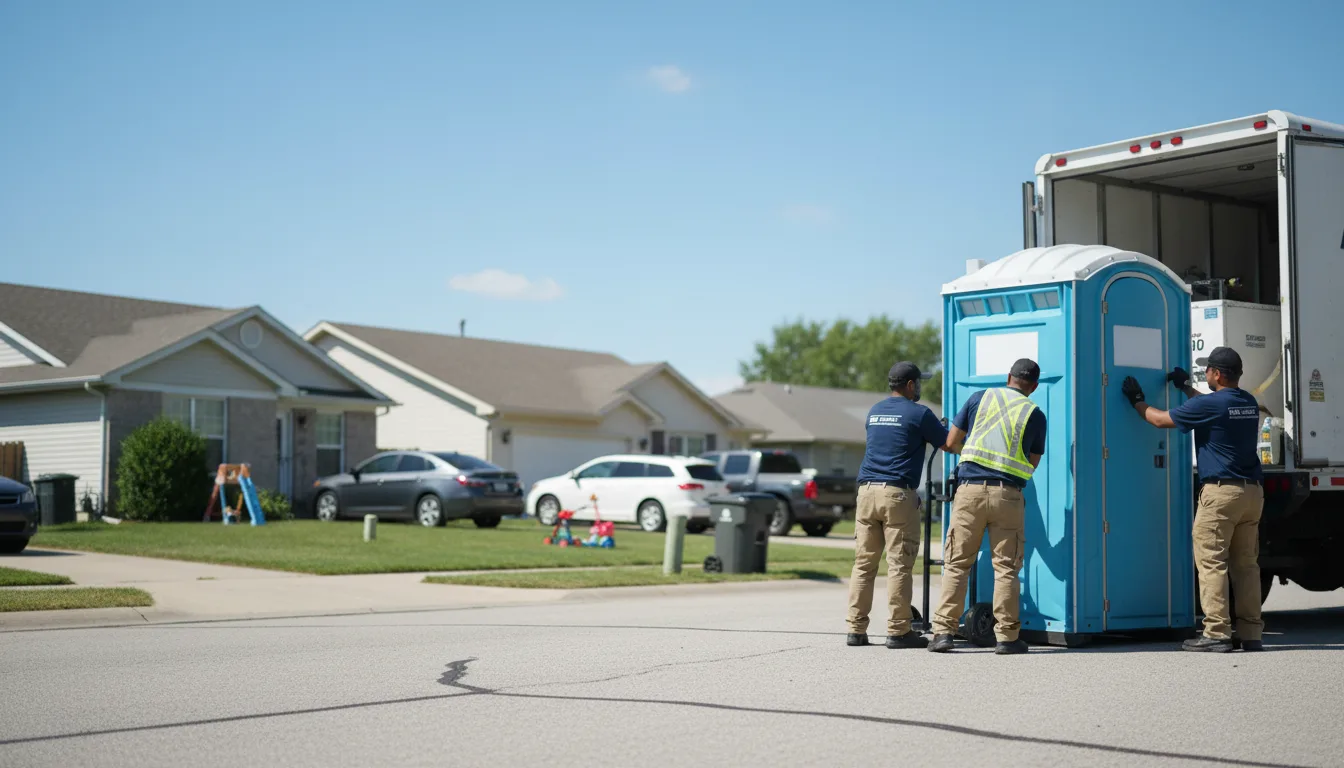 Standard Porta Potty Rentals in Oak Park, MI near me
